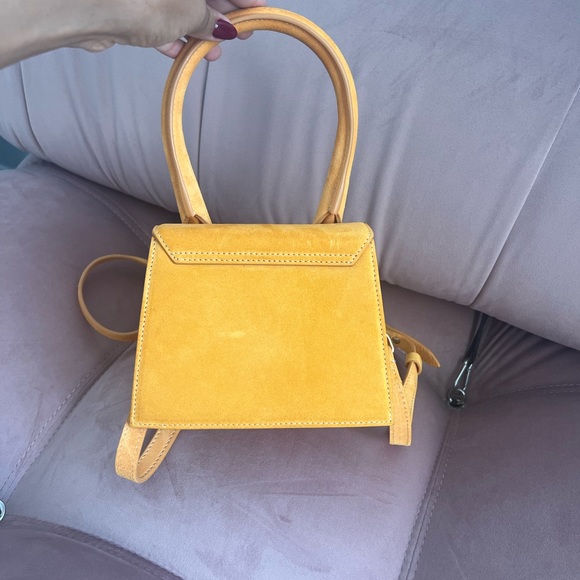 Jacquemus suede orange bag - Picture 8 of 11